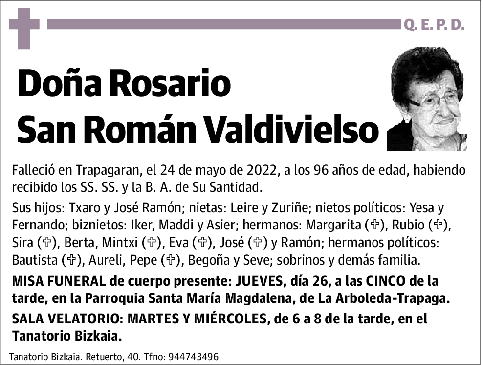 Rosario San Román Valdivielso