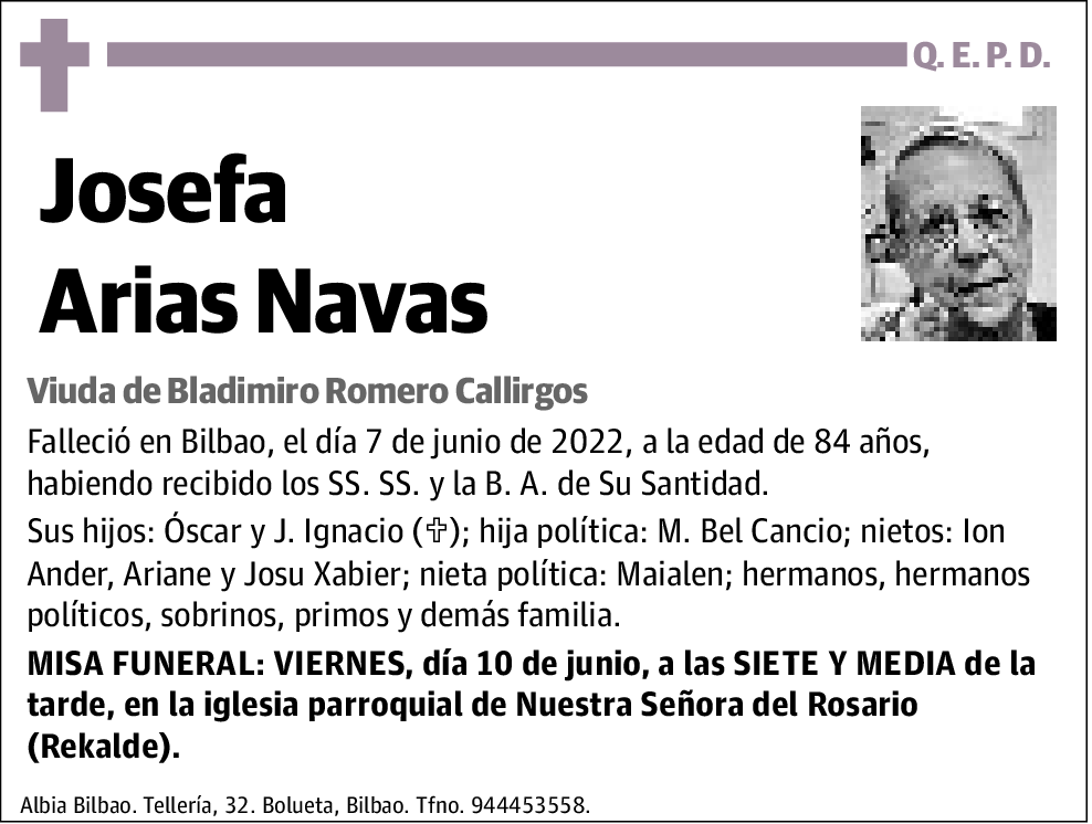 Josefa Arias Navas