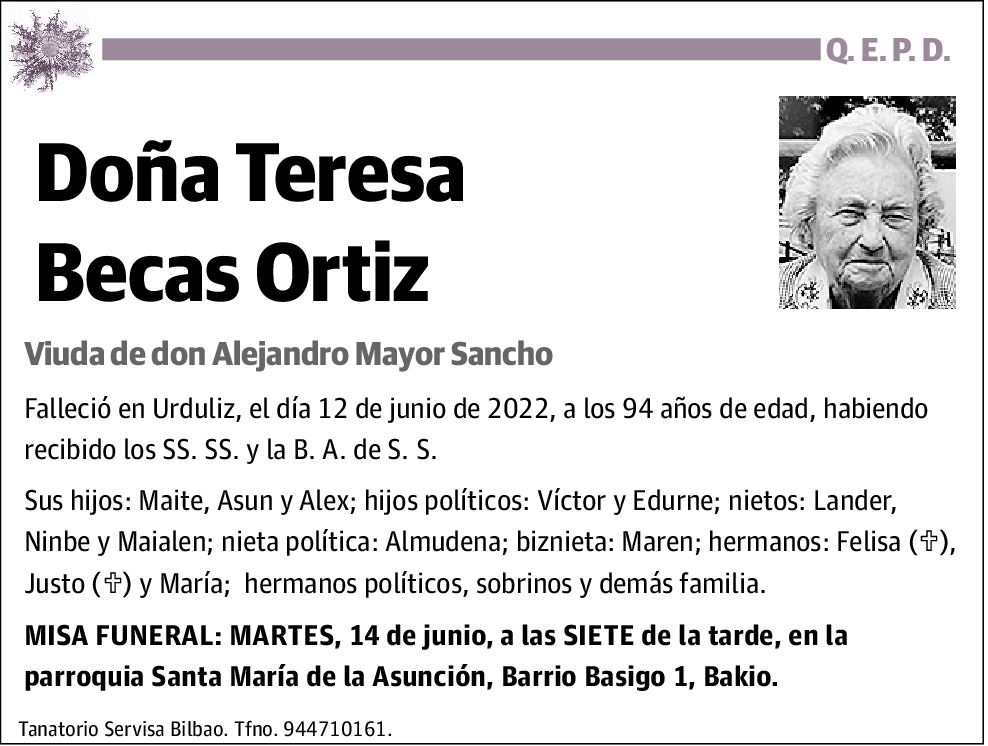 Teresa Becas Ortiz