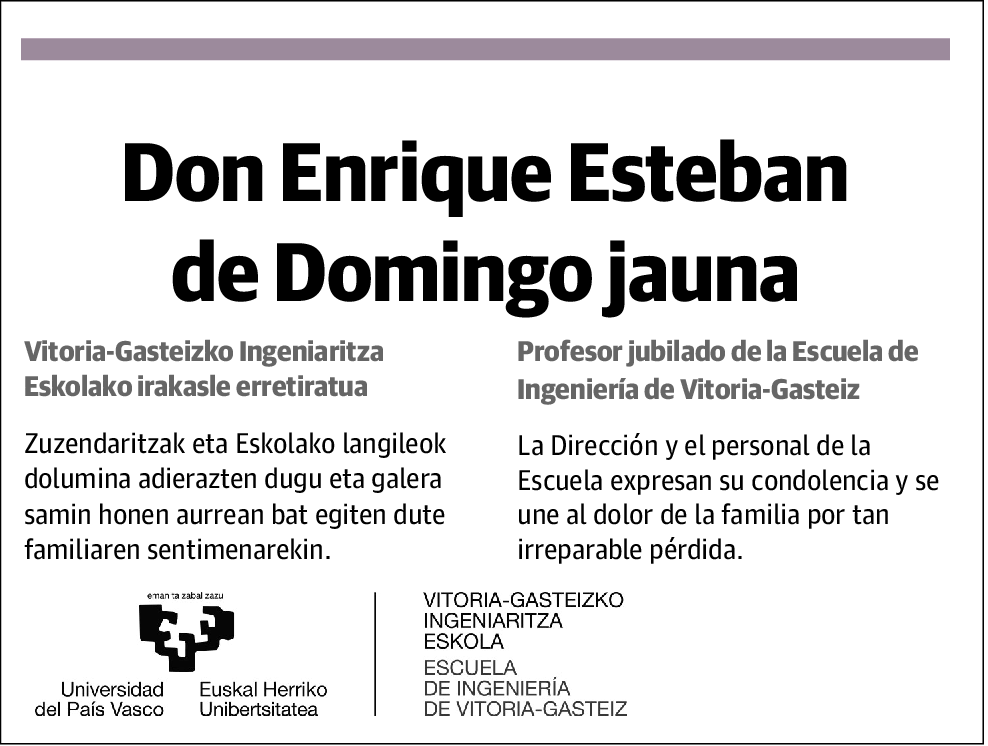 Enrique Esteban de Domingo