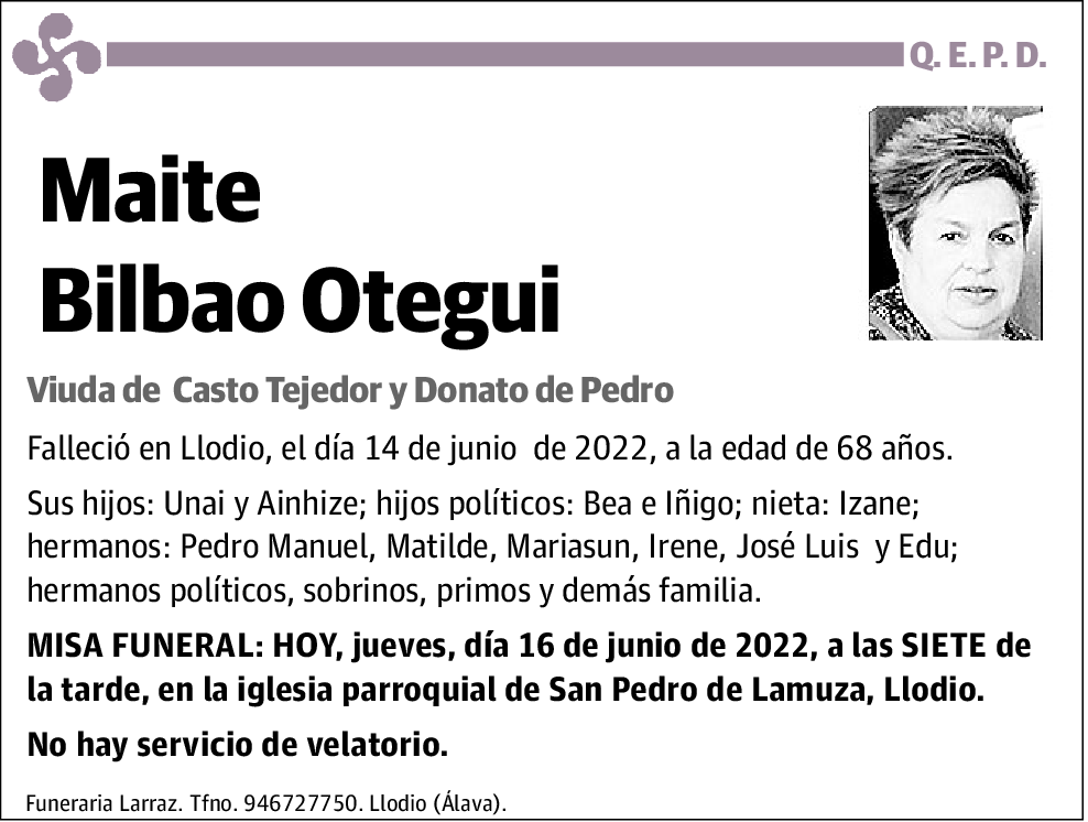 Maite Bilbao Otegui
