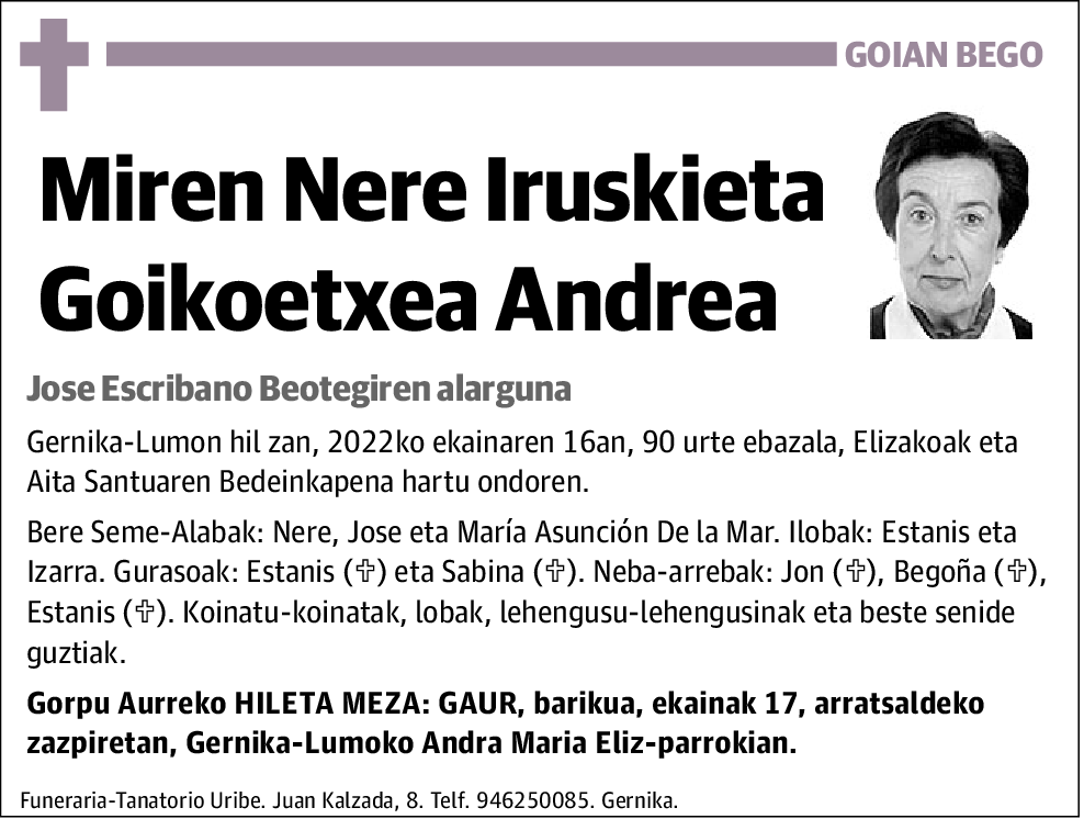 Miren Nere Iruskieta Goikoetxea