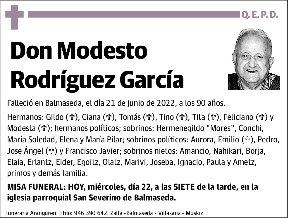 Modesto Rodríguez García