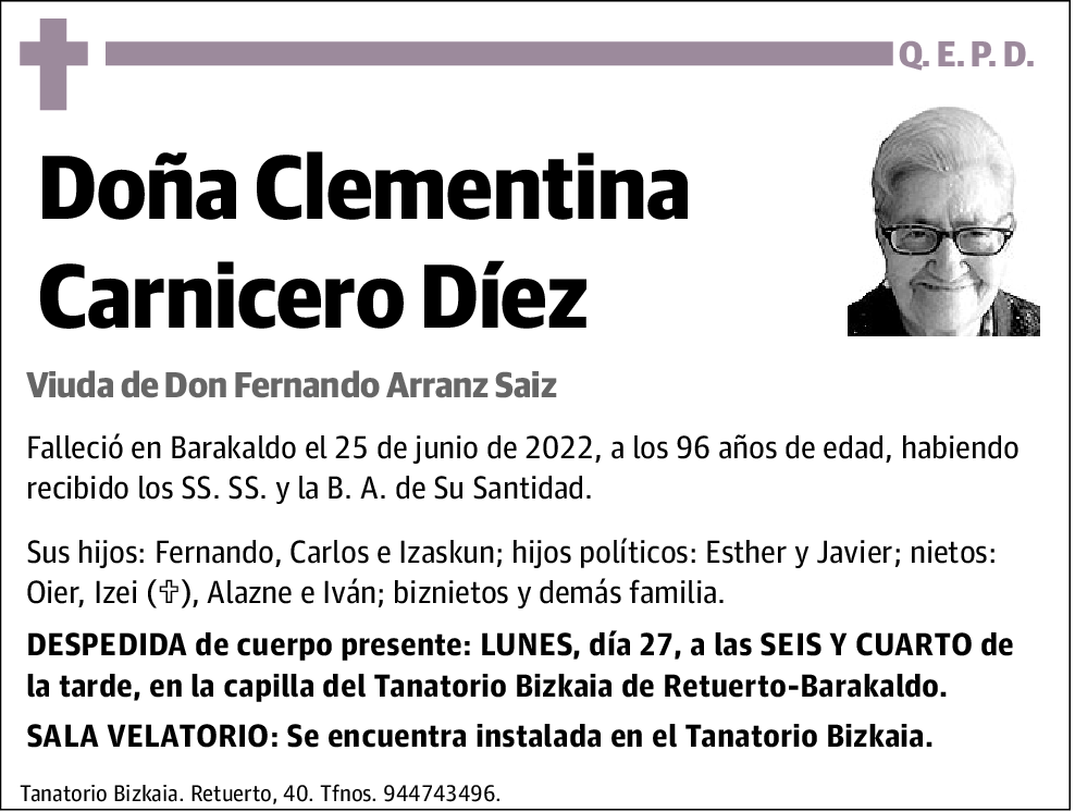 Clementina Carnicero Díez