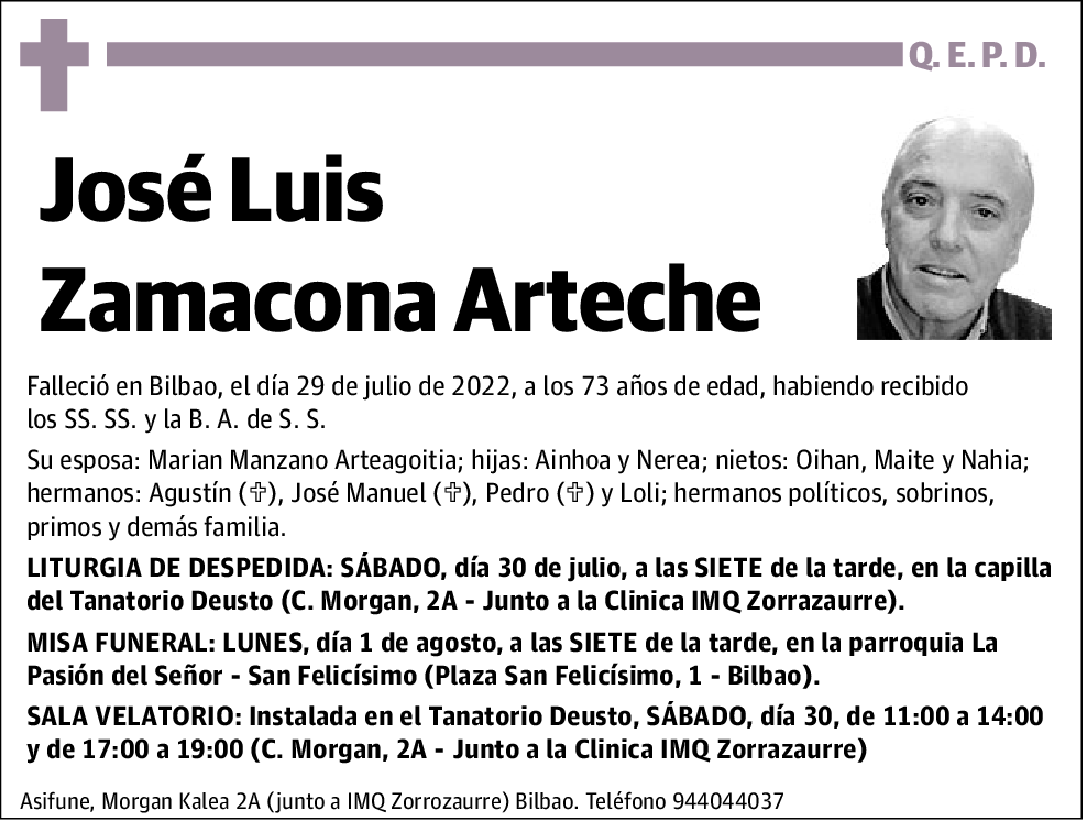 José Luis Zamacona Arteche