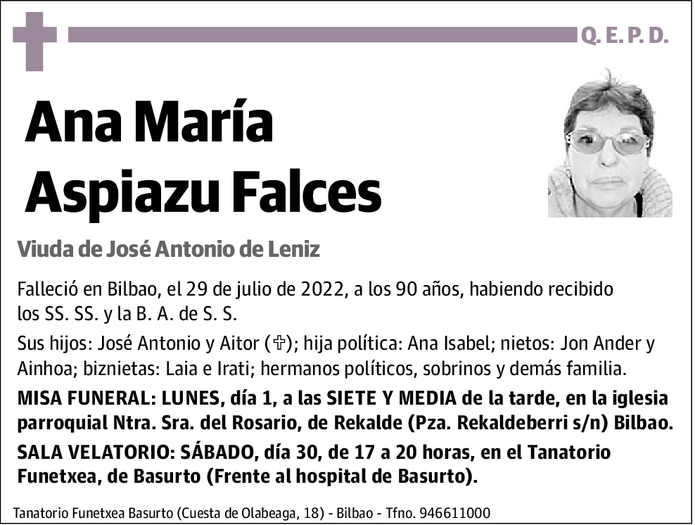 Ana María Aspiazu Falces