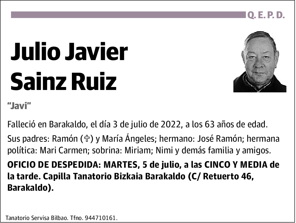 Javier Sainz Ruiz
