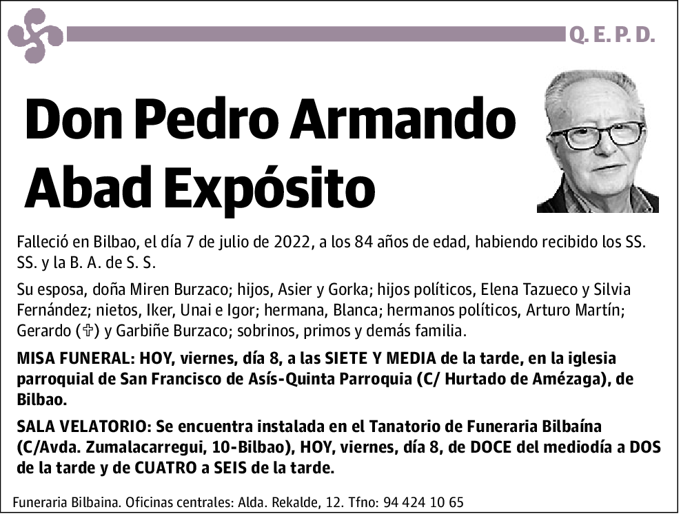 Pedro Armando Abad Expósito