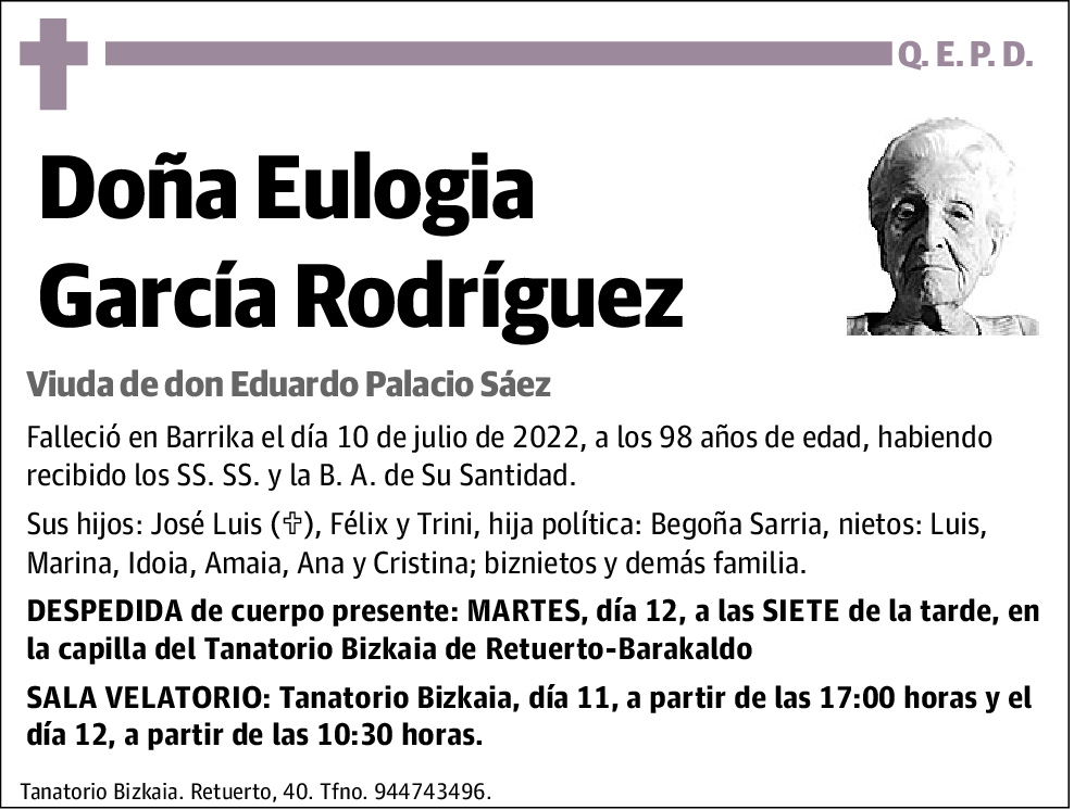 Eulogia García Rodríguez