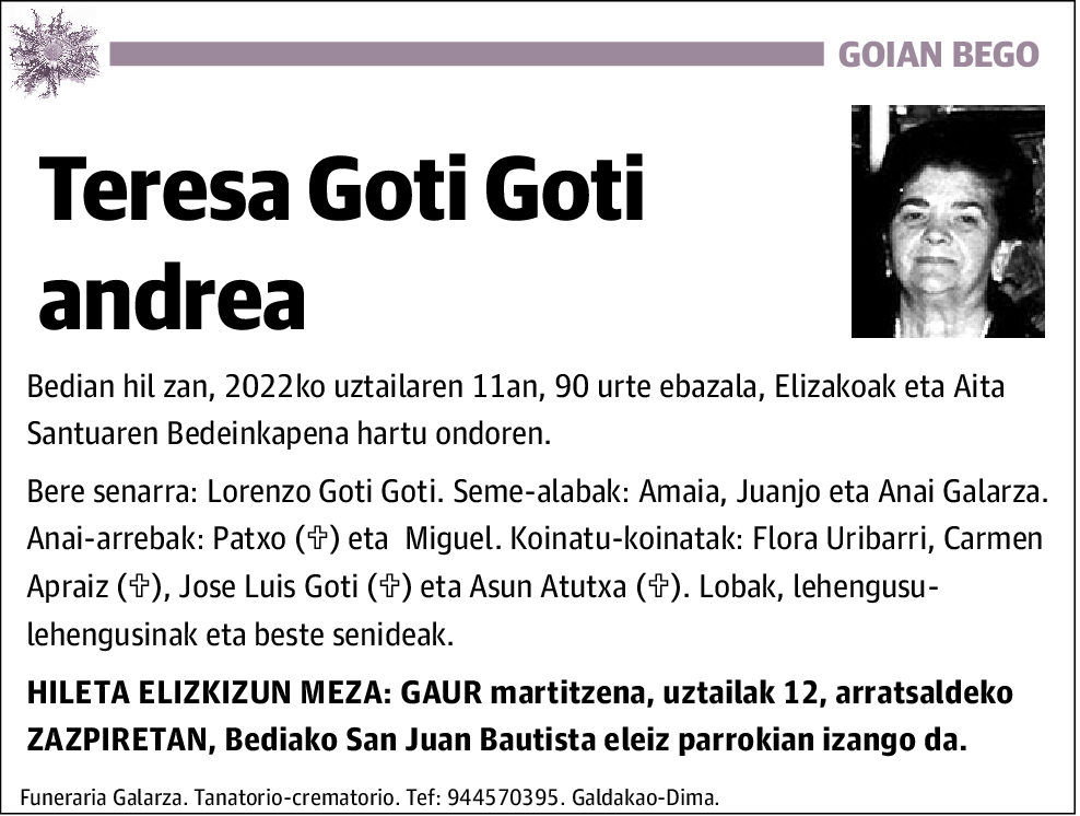 Teresa Goti Goti