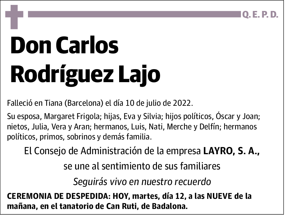 Carlos Rodriguez Lajo