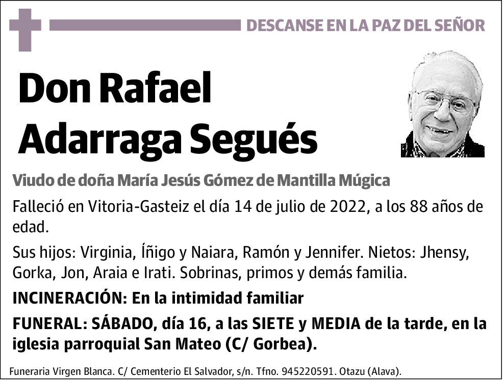Rafael Adarraga Segués