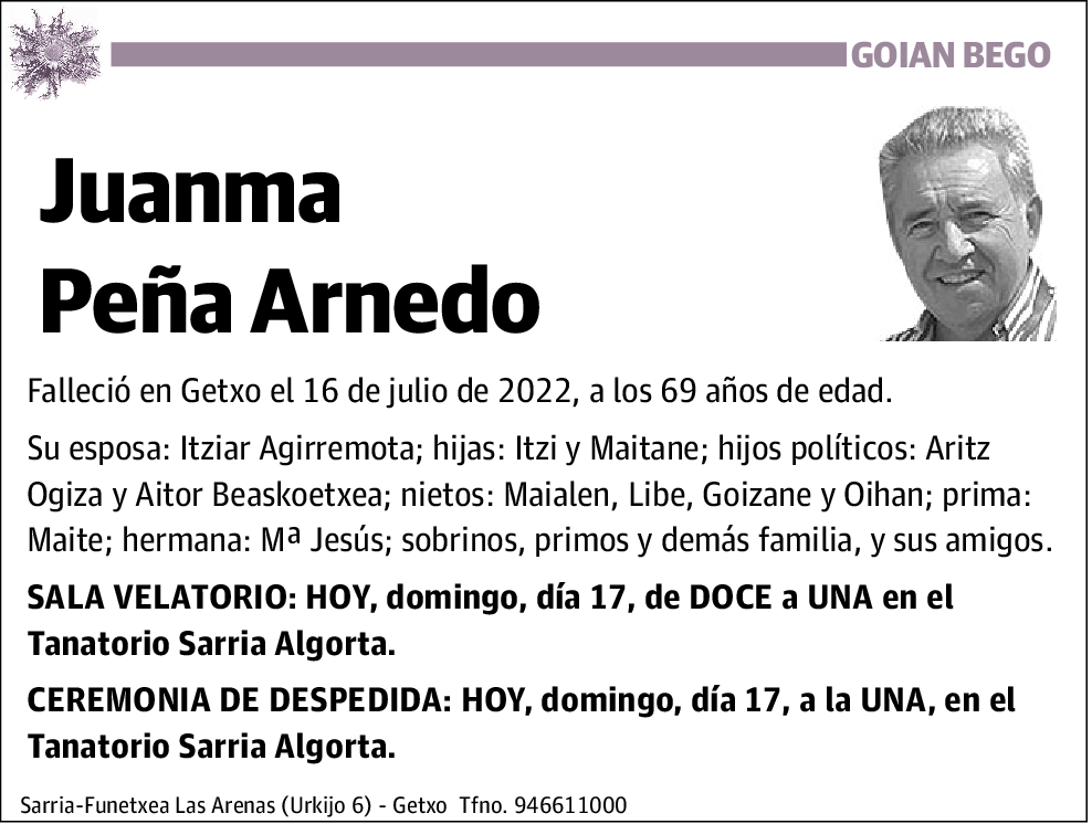 Juan Manuel Peña Arnedo