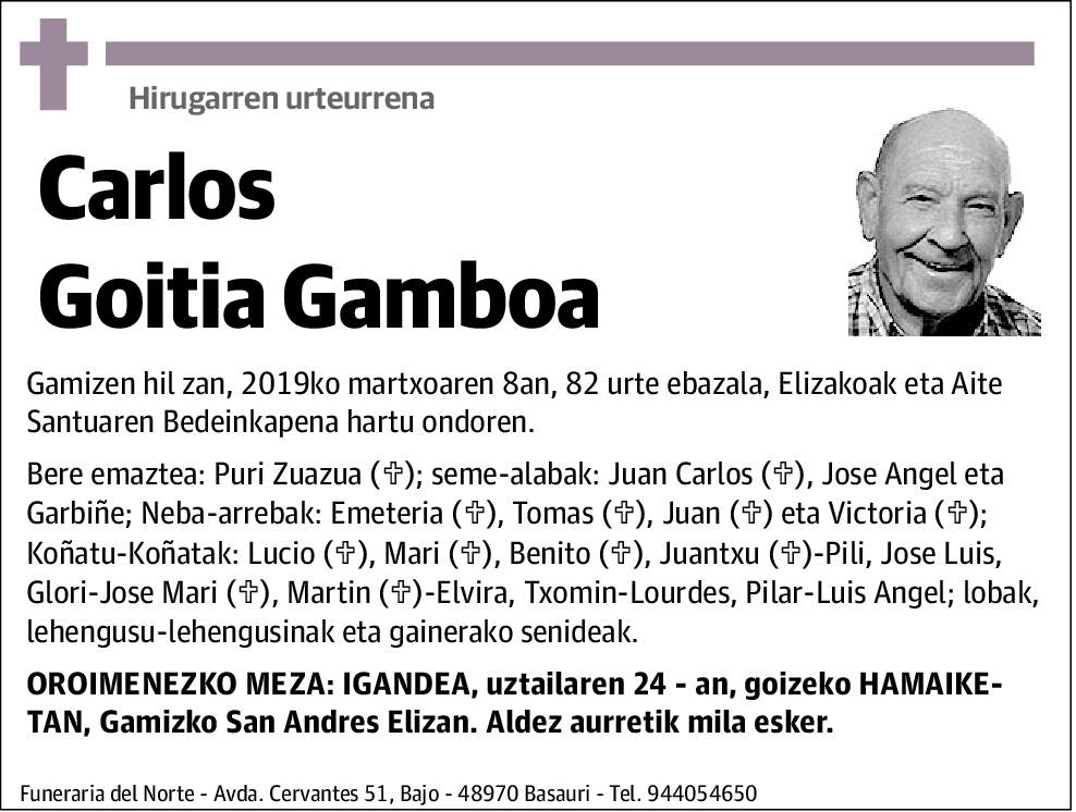 Carlos Goitia Gamboa