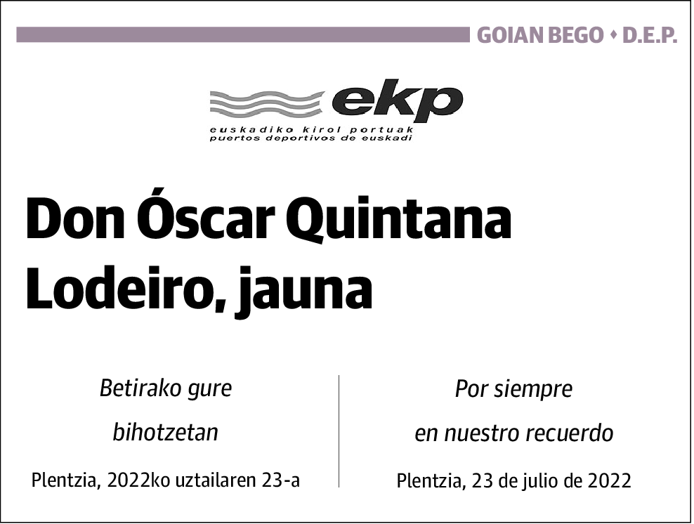Óscar Quintana Lodeiro