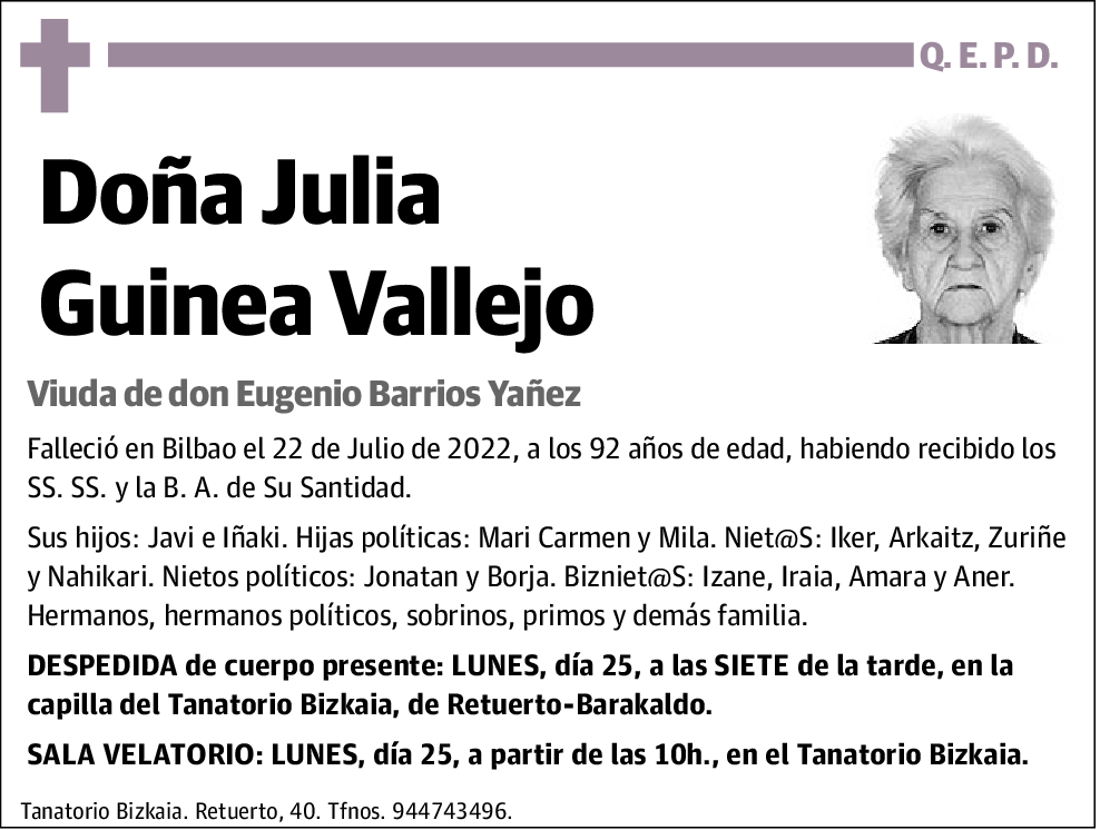 Julia Guinea Vallejo