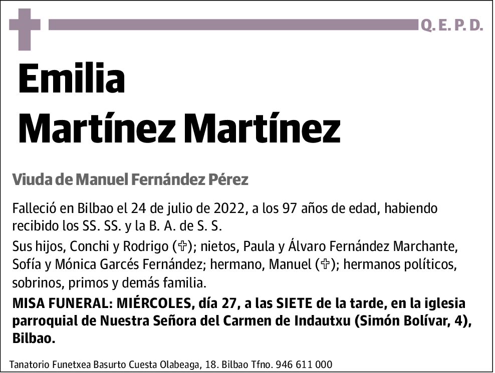 Emilia Martínez Martínez