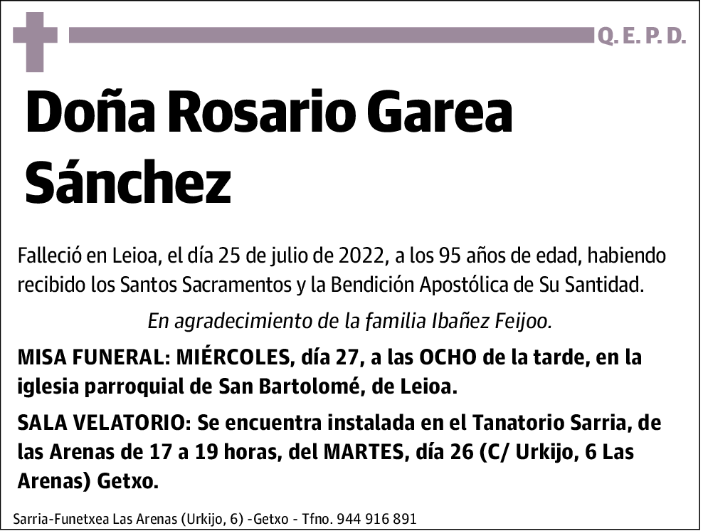 Rosario Garea Sánchez
