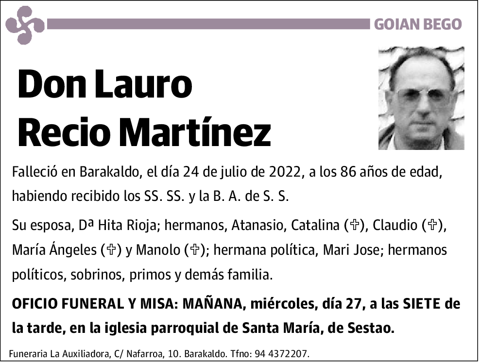 Lauro Recio Martínez