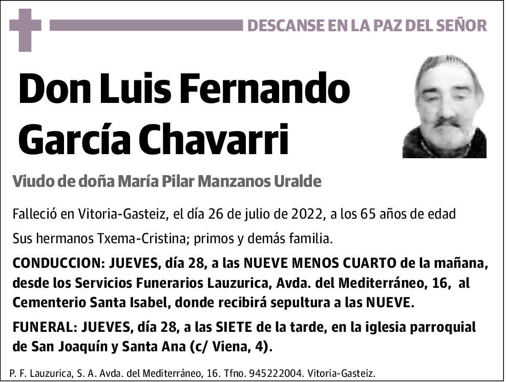 Luis Fernando García Chavarri