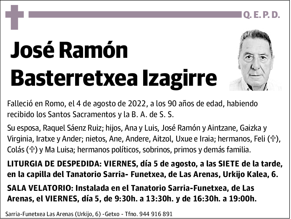 José Ramón Basterretxea Izagirre
