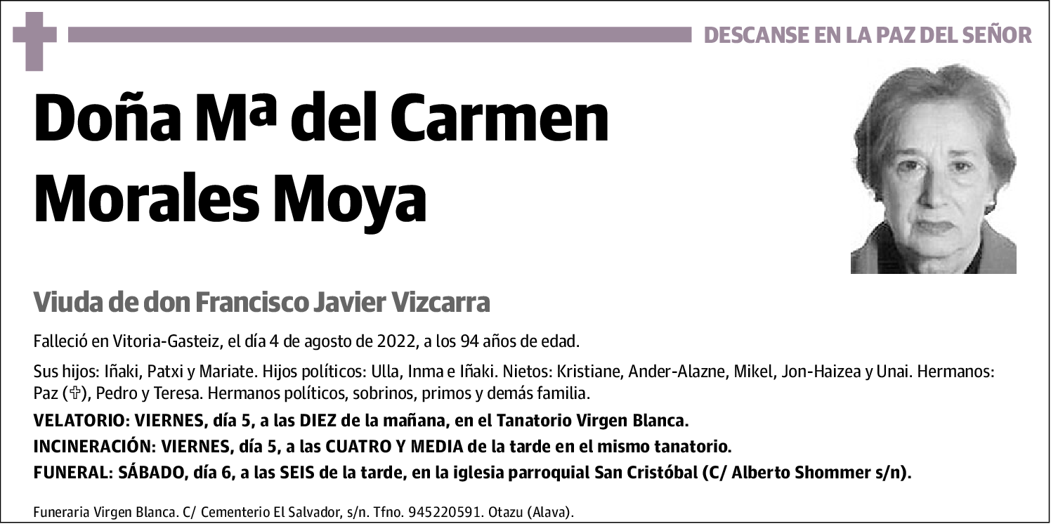 María del Carmen Morales Moya