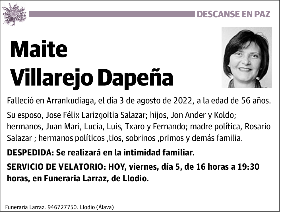 Maite Villarejo Dapeña