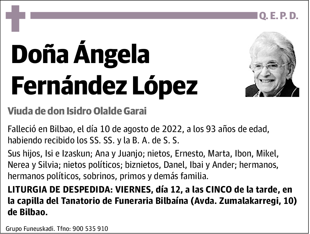 Ángela Fernandez López