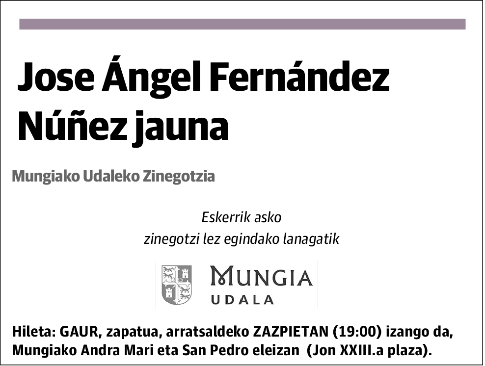 Jose Ángel Fernández Núñez