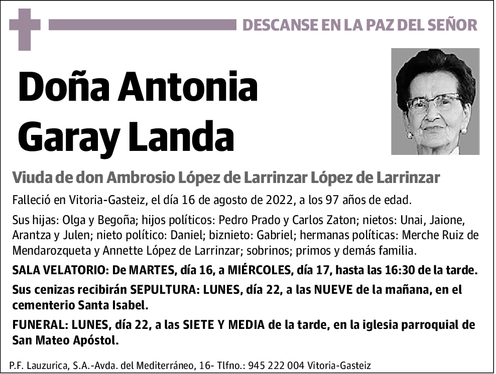 Antonia Garay Landa