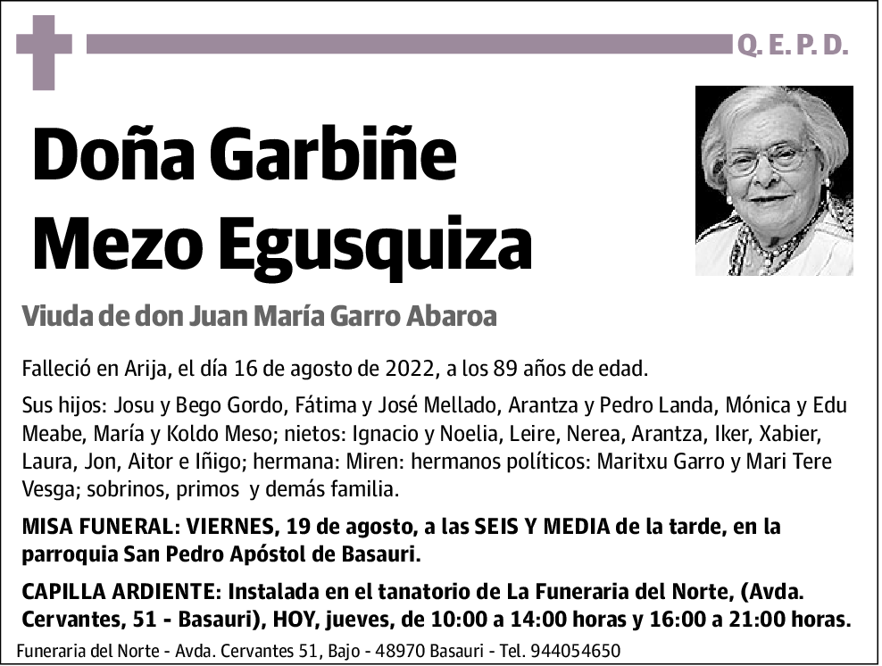 Garbiñe Mezo Egusquiza