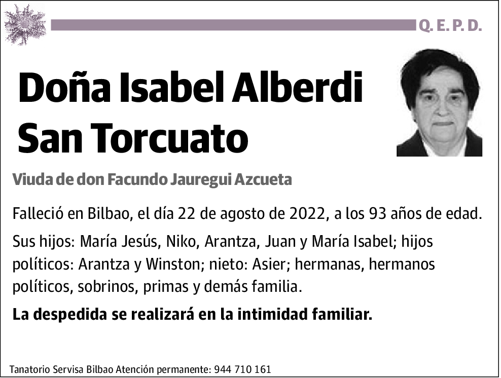 Isabel Alberdi San Torcuato
