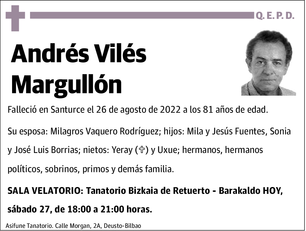 Andrés Vilés Margullón