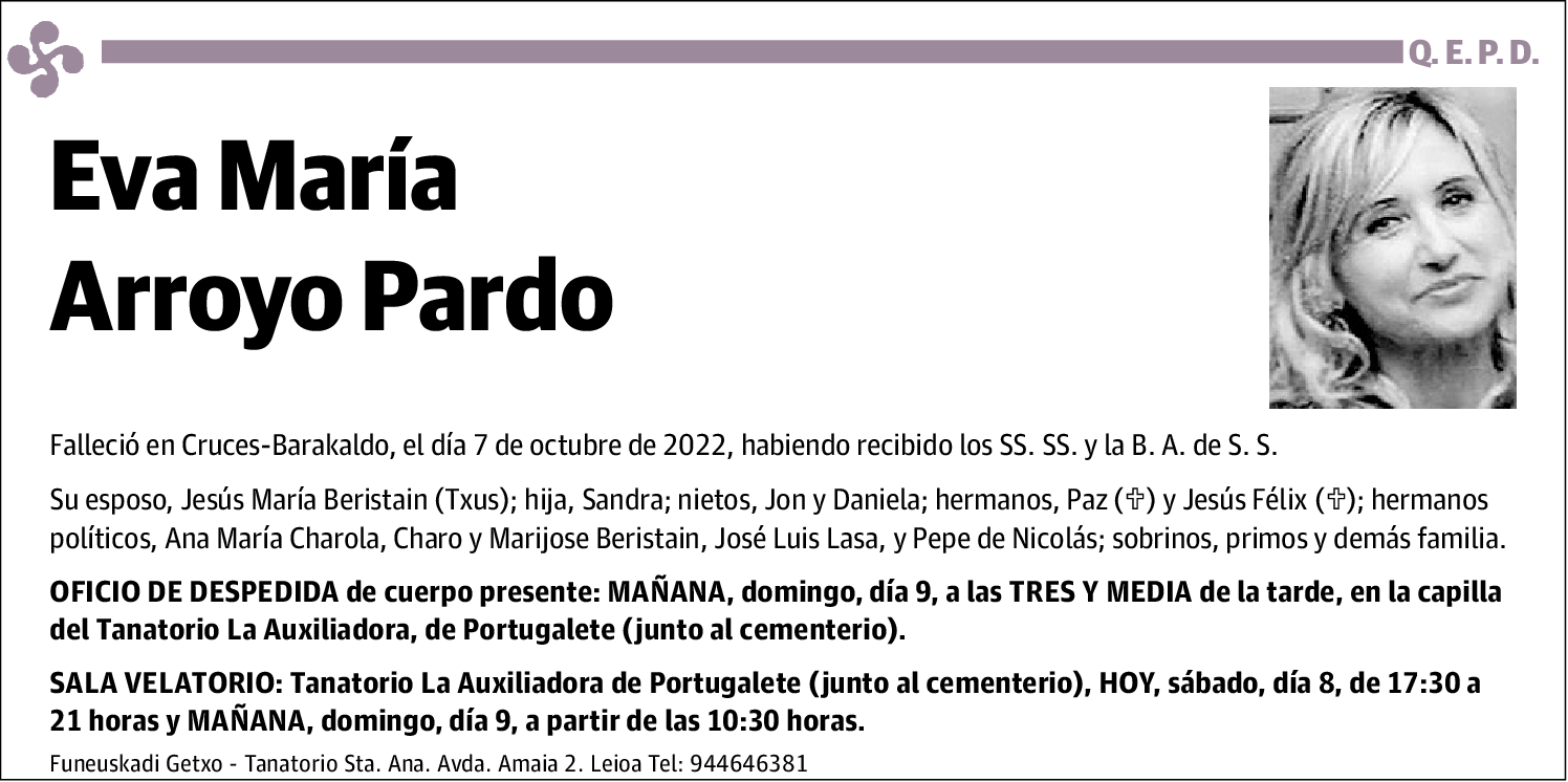 Eva María Arroyo Pardo