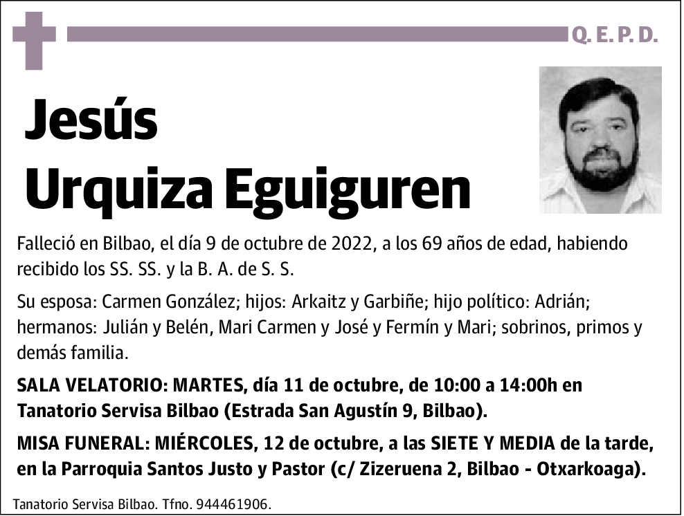 Jesús Urquiza Eguiguren