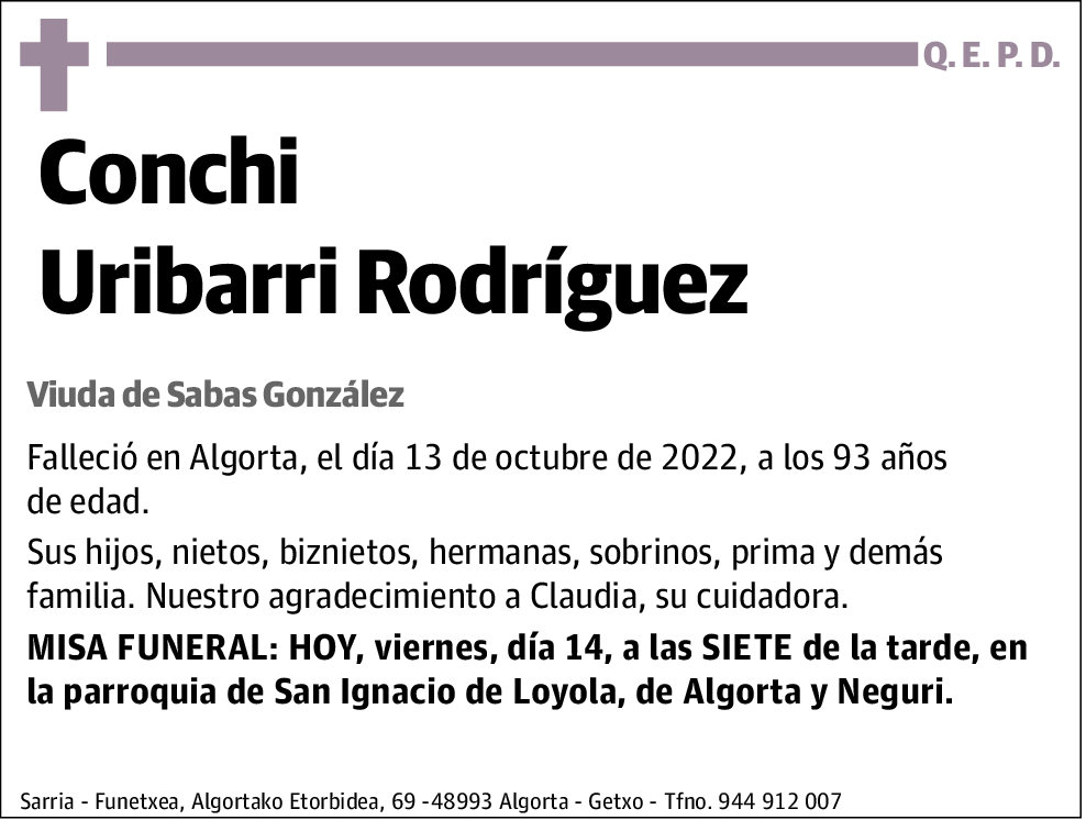 Conchi Uribarri Rodríguez