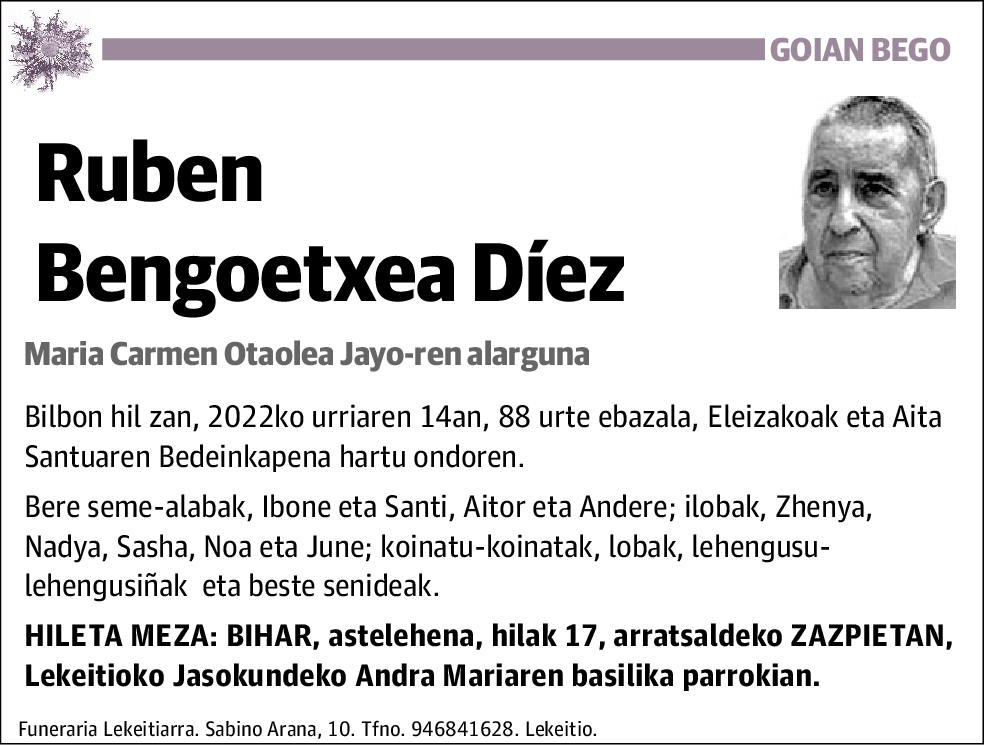 Ruben Bengoetxea Diez