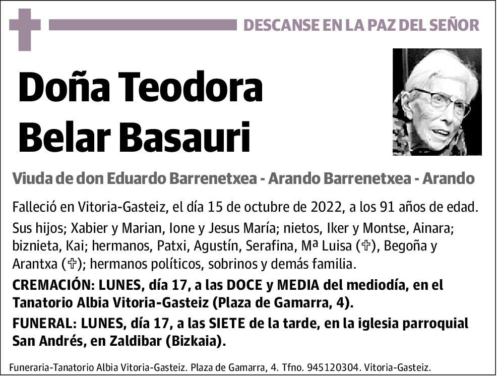 Teodora Belar Basauri