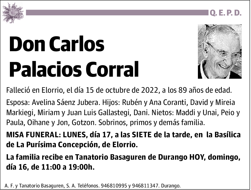 Carlos Palacios Corral