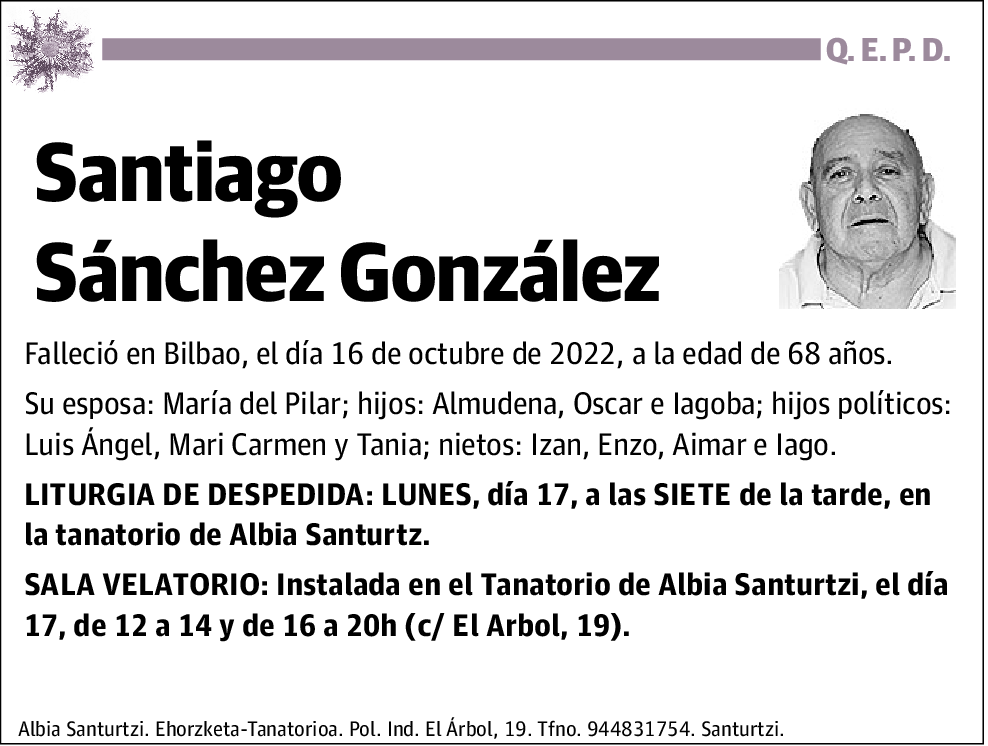 Santiago Sánchez González