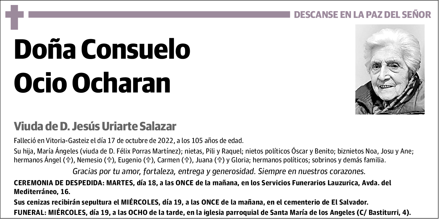 Consuelo Ocio Ocharan