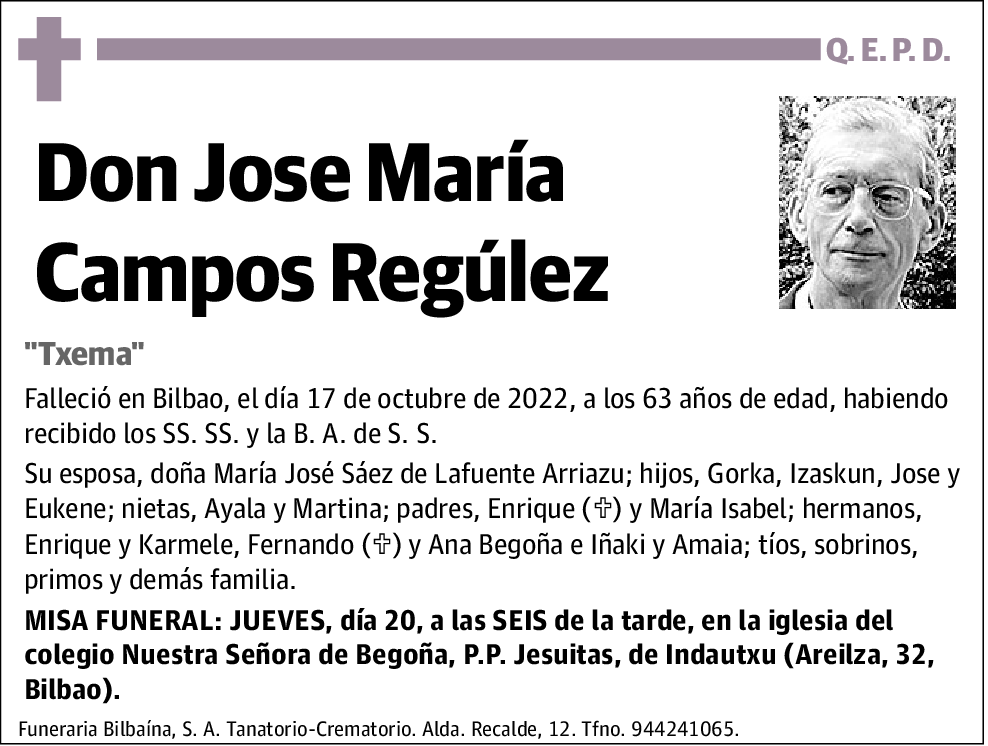 Jose María Campos Regúlez