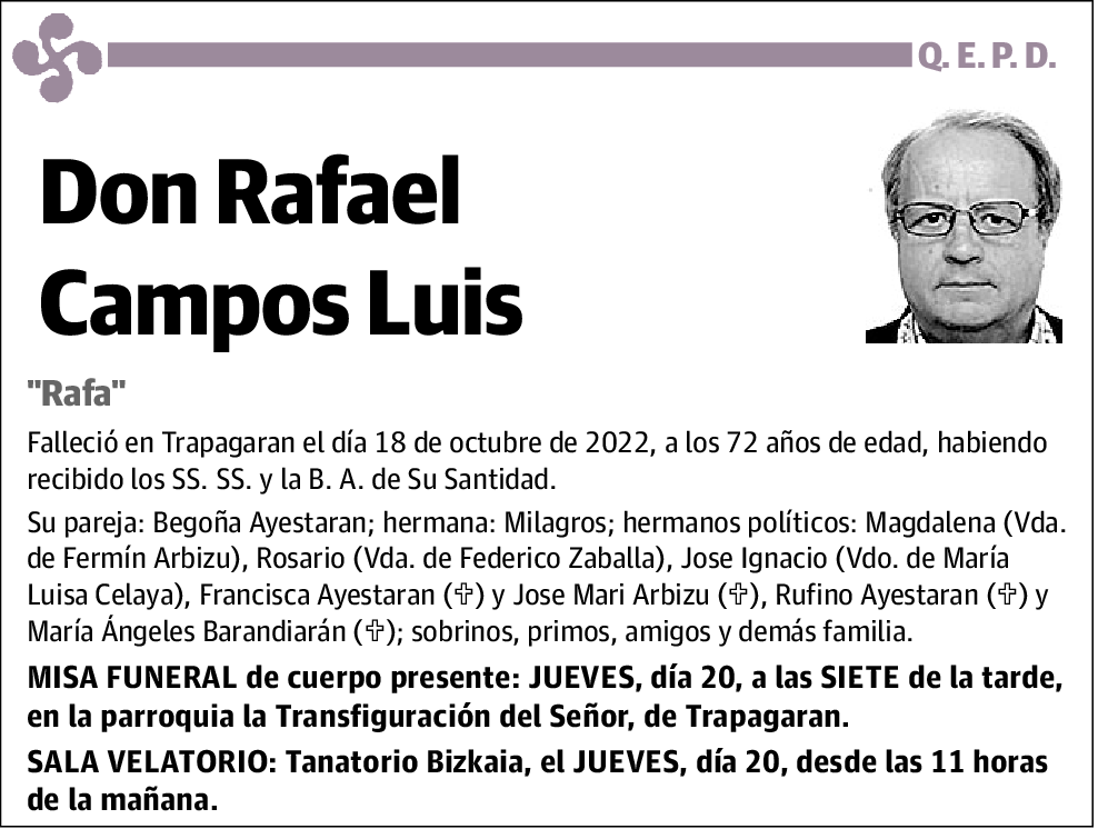 Rafael Campos Luis