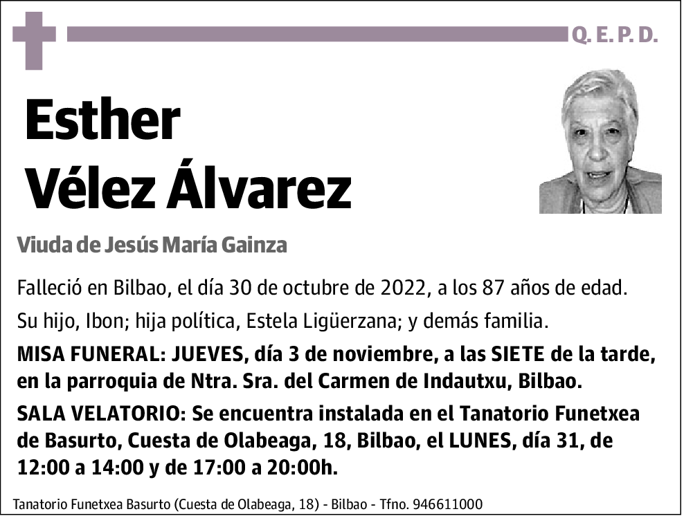 Esther Vélez Álvarez
