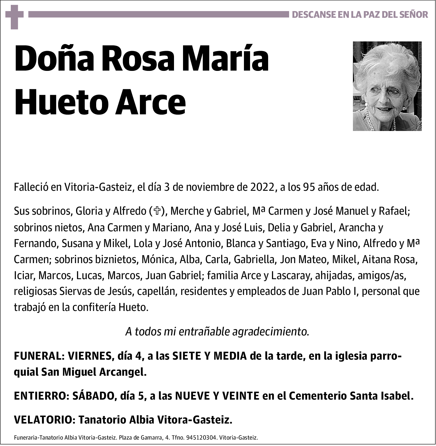 Rosa María Hueto Arce
