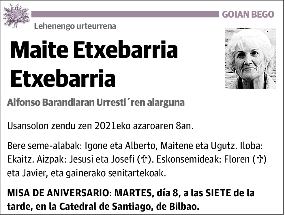 Maite Etxebarria Etxebarria