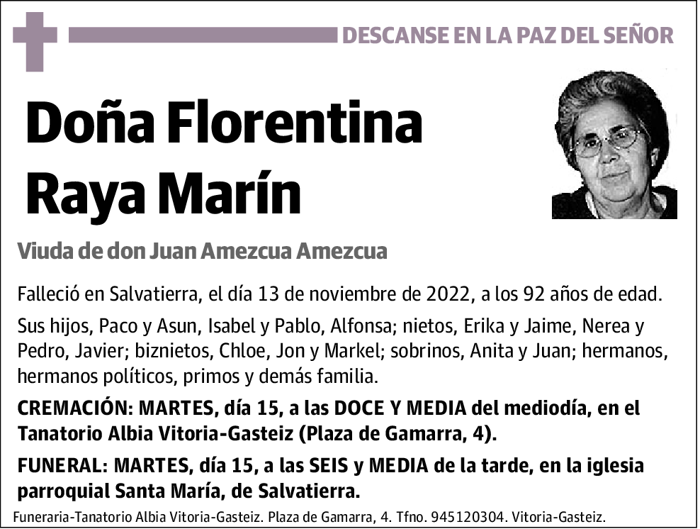 Florentina Raya Marín