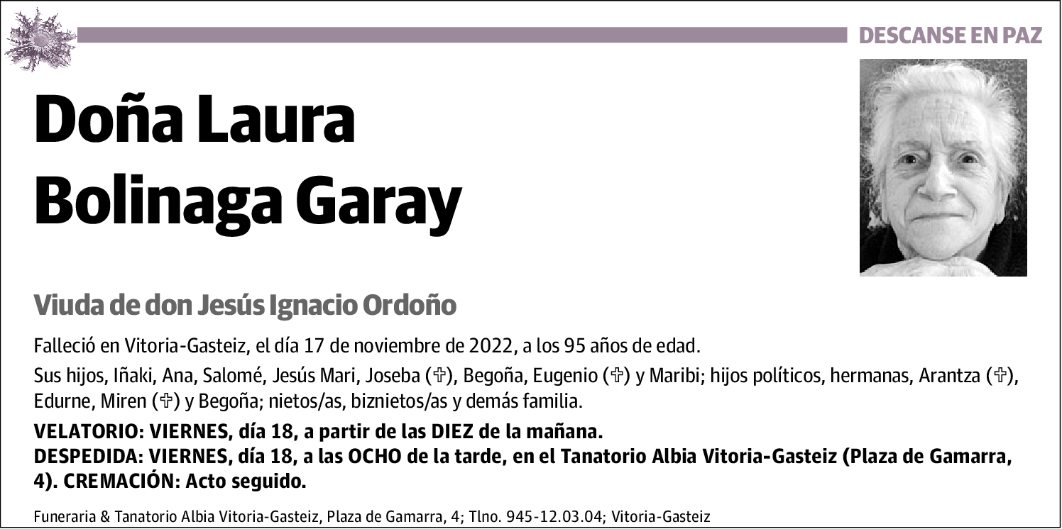 Laura Bolinaga Garay