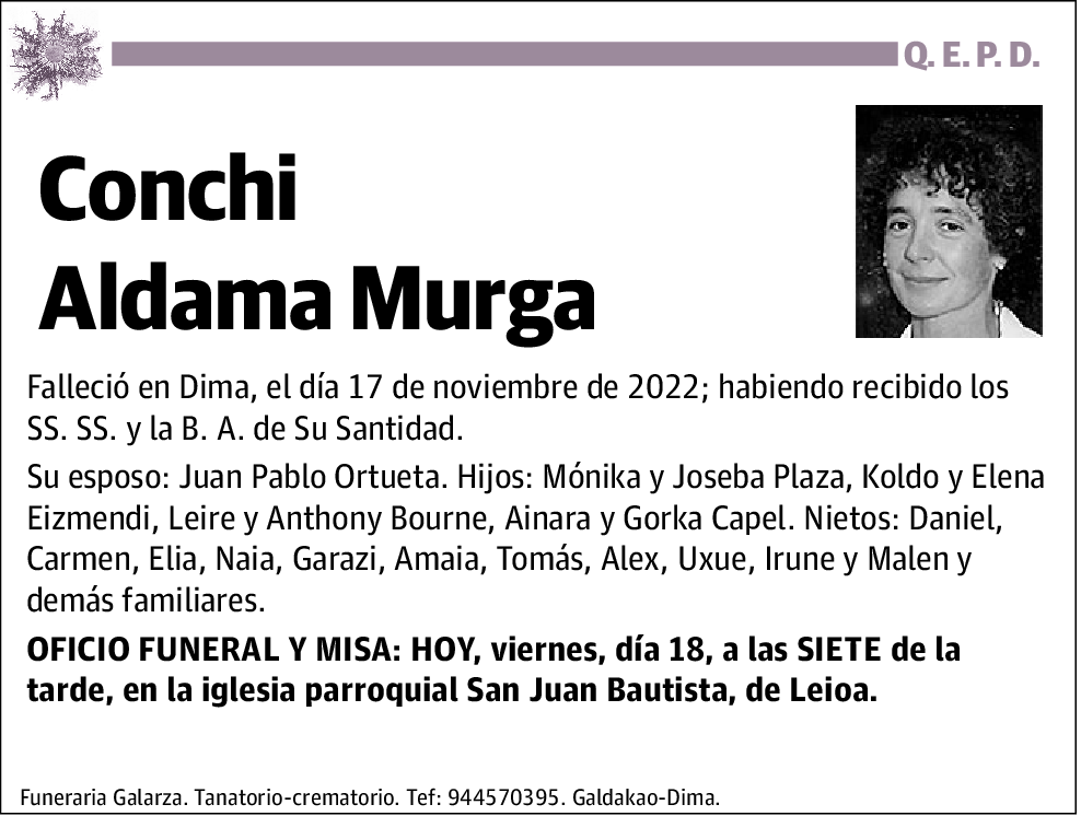 Conchi Aldama Murga