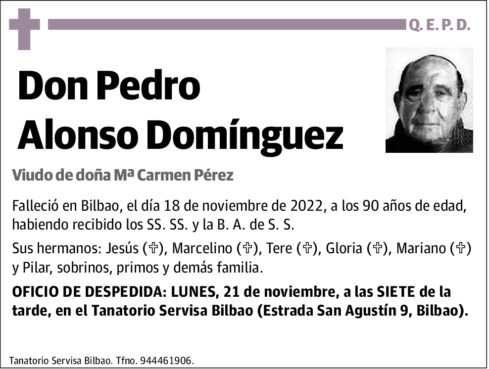Pedro Alonso Dominguez
